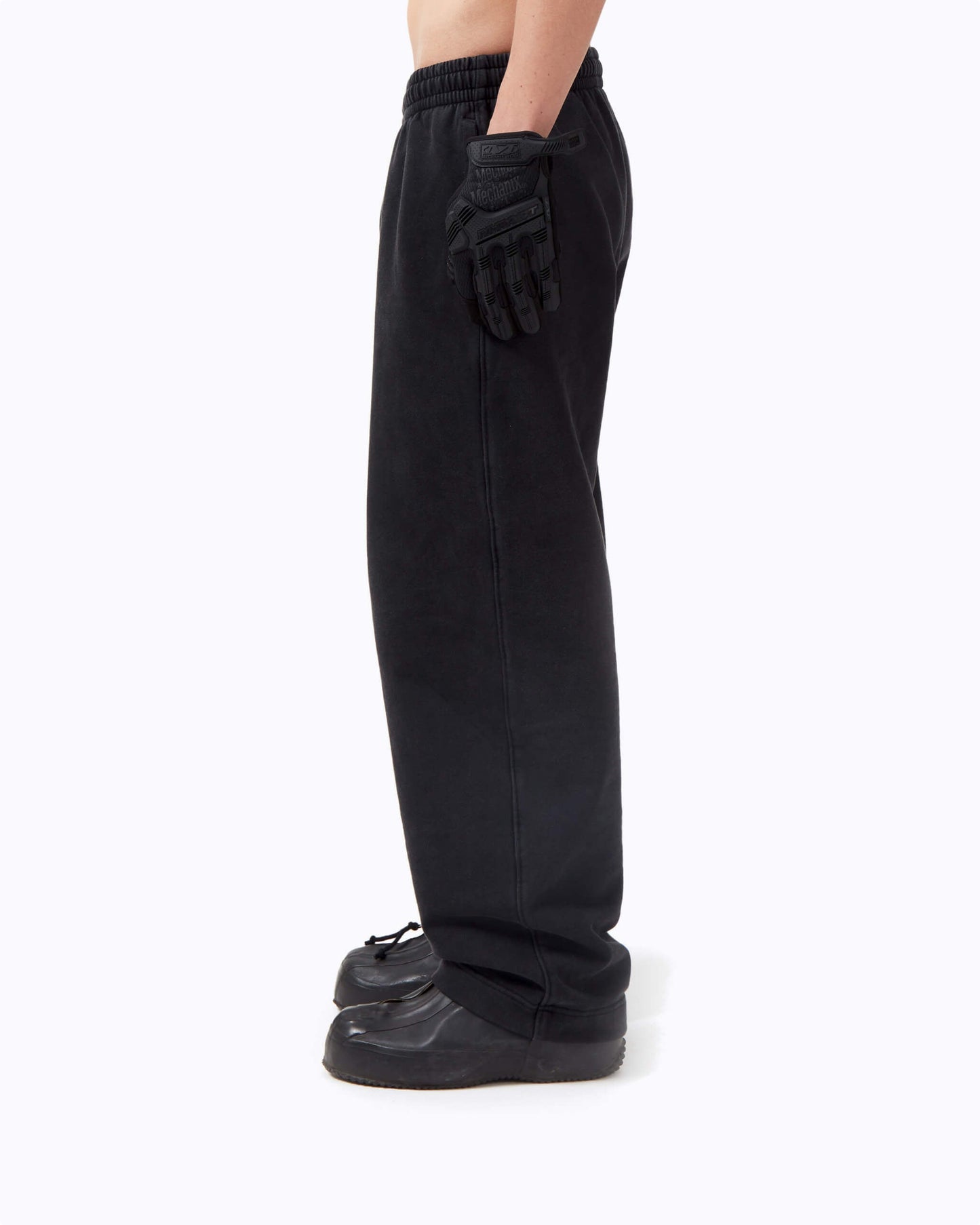 BASIC WASHED JOGGER BLACK